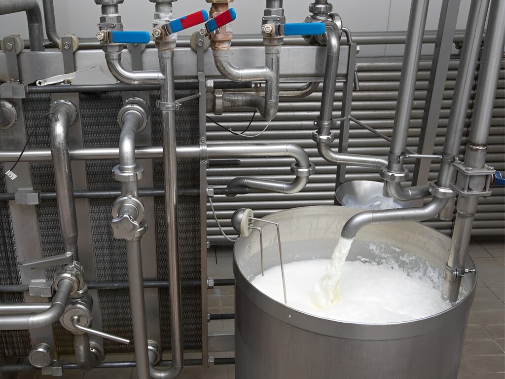 Modern dairy processing system